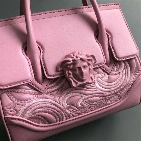 versace pink palazzo bag|versace designer handbags.